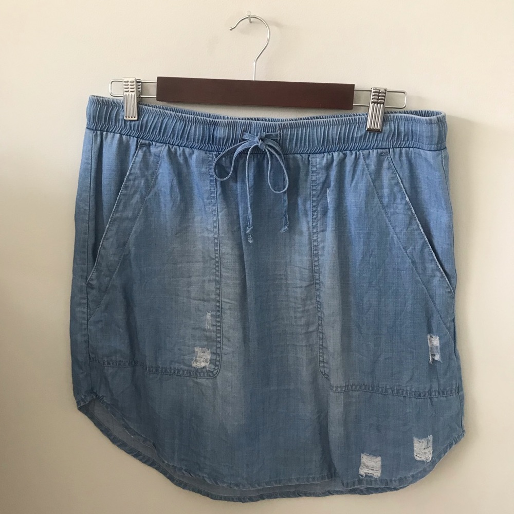 Denim Skirt